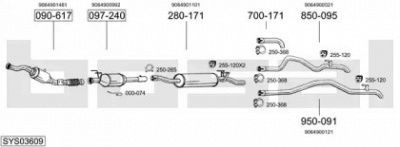 BOSAL sys03609 -