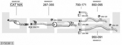 BOSAL sys03613 -  