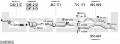 BOSAL sys03626 -