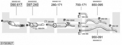 BOSAL sys03627 -