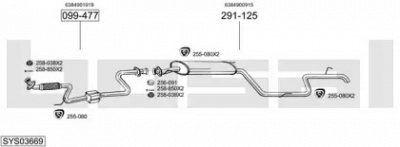 BOSAL sys03669 -
