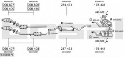 BOSAL sys03676 -