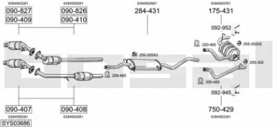 BOSAL sys03686 -