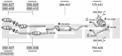 BOSAL sys03700 -  