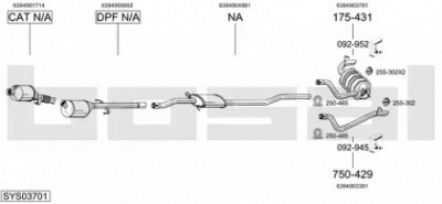 BOSAL sys03701 -