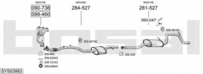 BOSAL sys03993 -