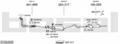 BOSAL sys04009 -