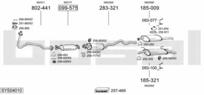 BOSAL sys04010 -