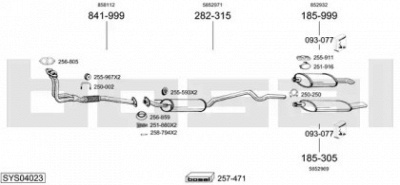 BOSAL sys04023 -