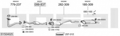 BOSAL sys04025 -  