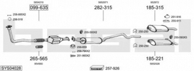 BOSAL sys04028 -