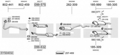 BOSAL sys04032 -