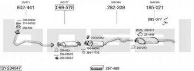 BOSAL sys04047 -