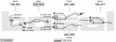 BOSAL sys04050 -