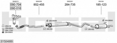 BOSAL sys04069 -  