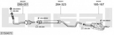 BOSAL sys04070 -