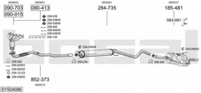 BOSAL sys04086 -