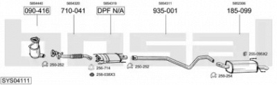 BOSAL sys04111 -