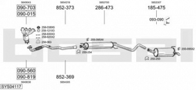 BOSAL sys04117 -