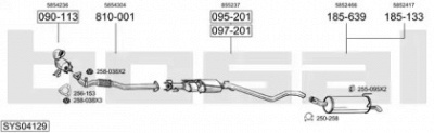 BOSAL sys04129 -