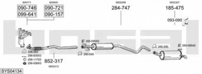 BOSAL sys04134 -