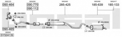 BOSAL sys04139 -