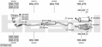 BOSAL sys04142 -