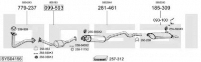BOSAL sys04156 -