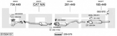 BOSAL sys04157 -