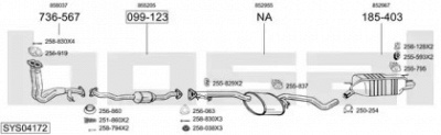 BOSAL sys04172 -