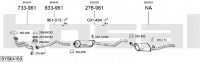 BOSAL sys04198 -  