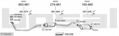 BOSAL sys04201 -