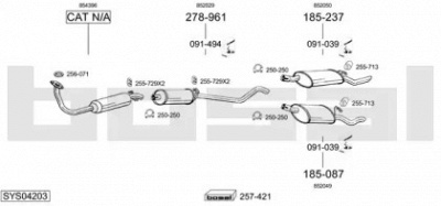 BOSAL sys04203 -