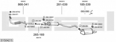 BOSAL sys04215 -