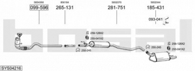 BOSAL sys04216 -