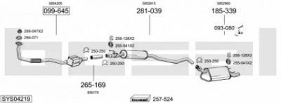 BOSAL sys04219 -