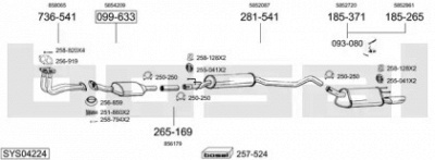 BOSAL sys04224 -