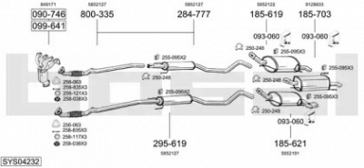 BOSAL sys04232 -