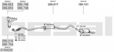 BOSAL sys04239 -