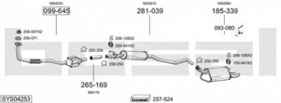 BOSAL sys04253 -