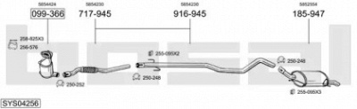 BOSAL sys04256 -