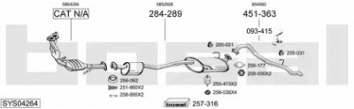 BOSAL sys04264 -