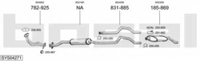 BOSAL sys04271 -