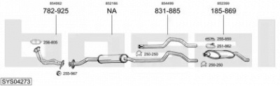 BOSAL sys04273 -