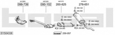 BOSAL sys04338 -  