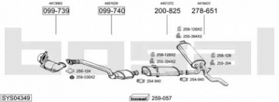 BOSAL sys04349 -