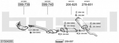 BOSAL sys04355 -