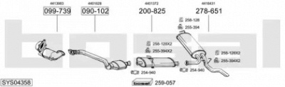BOSAL sys04358 -