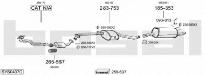 BOSAL sys04370 -