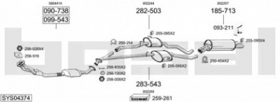 BOSAL sys04374 -